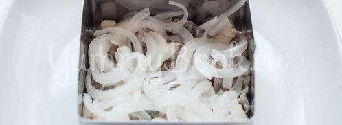 диетическая селедка под шубой без майонеза и картошки. Шаг 5