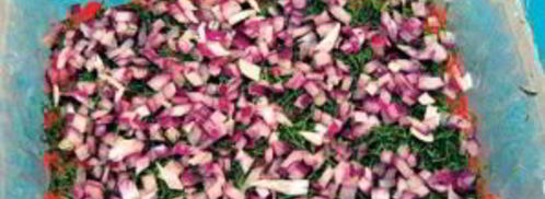 красная рыба под шубой салат. Шаг 4