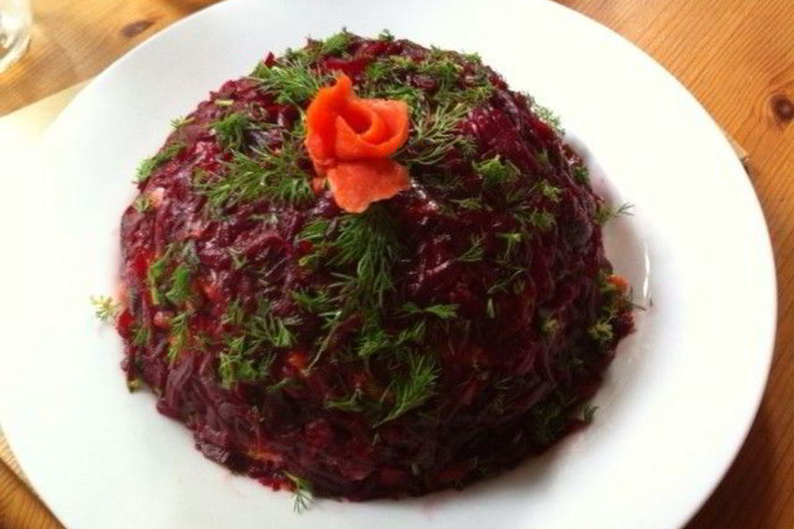 Рецепт красной рыбы под шубой