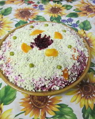 Новогодняя селедка под шубой