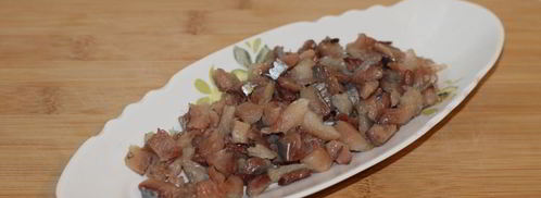 рулет из сельди под шубой. Шаг 4