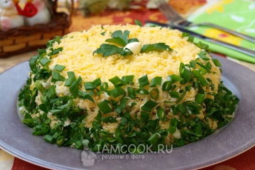 Рецепт салата грибы под шубой