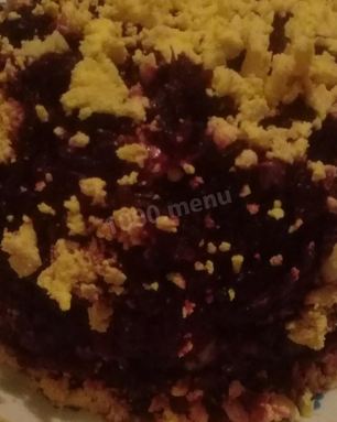 Салат рыбные консервы под шубой