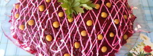 салат сельдь под шубой. Шаг 28