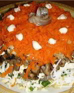 Салат Селедка под лисьей шубой