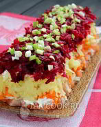 Салат Семга под шубой