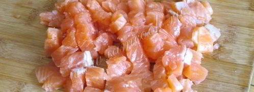 салат семга под шубой. Шаг 6