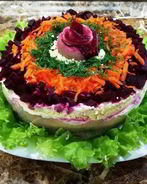 Салат Шуба под сельдью