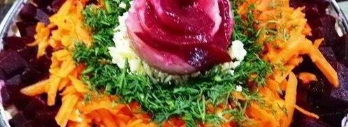 салат шуба под сельдью. Шаг 17