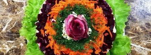 салат шуба под сельдью. Шаг 18