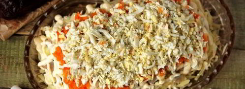 салат скумбрия под шубой. Шаг 7