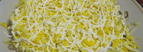 сельдь под шубой из помидор. Шаг 5