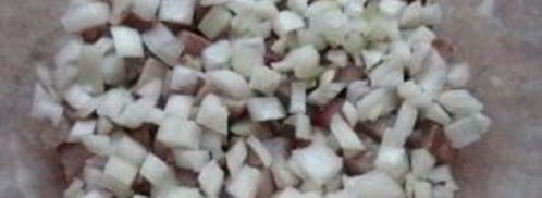 сельдь под шубой с яблоком. Шаг 5