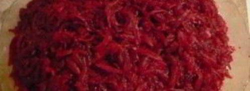 сельдь под шубой с яблоком. Шаг 11