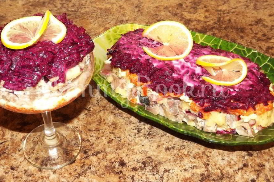 Рецепт сельди под шубой самая вкусная