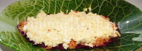 сельдь под шубой самая вкусная. Шаг 7