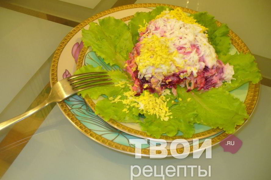 Рецепт сельди под шубой