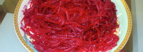 сельдь под шубой. Шаг 7