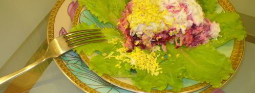 сельдь под шубой. Шаг 9