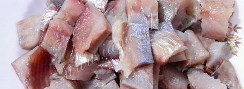 селедка под легкой шубой с яблоком. Шаг 4