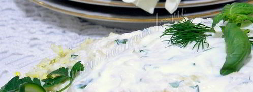 селедка под легкой шубой с яблоком. Шаг 14