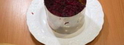 селедка под шубой порционная. Шаг 5