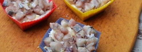 селедка под шубой в желе. Шаг 11