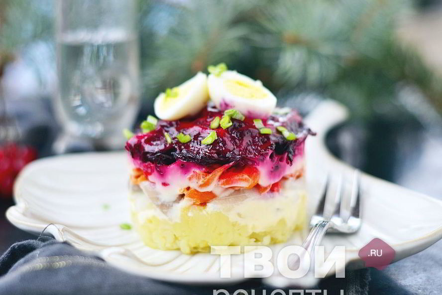 Рецепт селедки под шубой