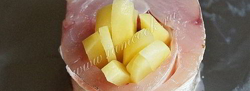 судак под шубой из икры. Шаг 4