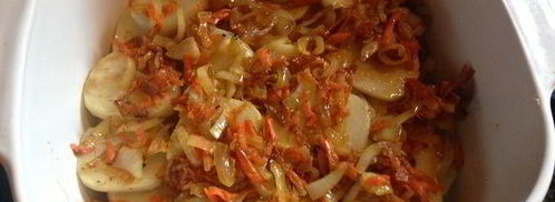 свинина под шубой в духовке. Шаг 6