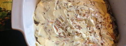 свинина под шубой в духовке. Шаг 7