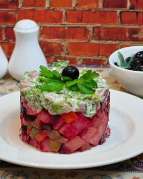 Винегрет под шубой