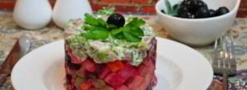 винегрет под шубой. Шаг 12