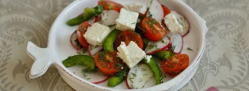 салат с брынзой. Шаг 9