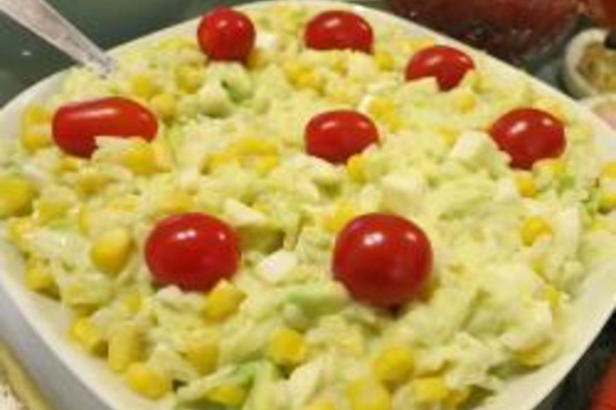 Рецепт салата с креветками