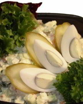 Салат с куриной грудкой