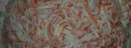 салат со свеклой, курицей и сельдереем. Шаг 10