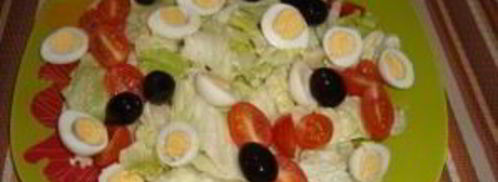 салат цезарь домашний. Шаг 11