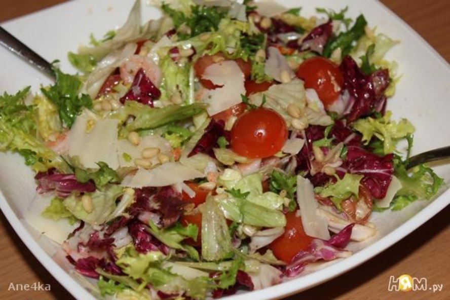 Рецепт салата цезарь-лайт