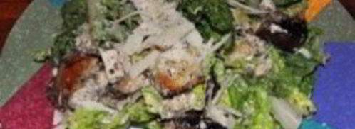 салат цезарь настоящий. Шаг 7