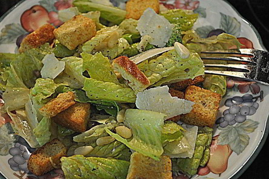 Рецепт салата цезарь по-итальянски