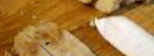 салат цезарь с маринованной курицей. Шаг 4