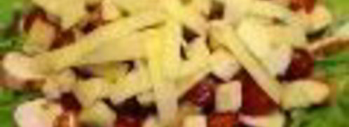 салат цезарь с маринованной курицей. Шаг 6