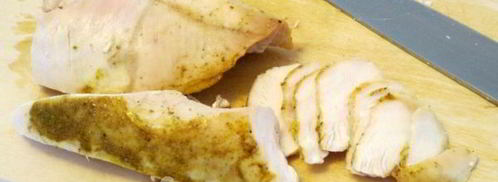 салат цезарь с пекинской капустой и курицей. Шаг 7