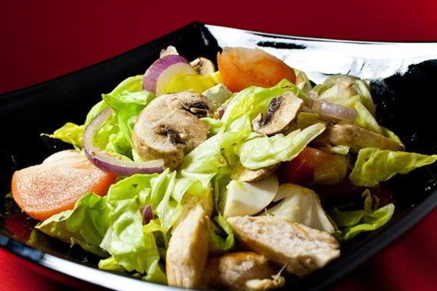 Рецепт салата цезарь с портобелло