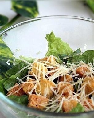 Цезарь без курицы с сухариками