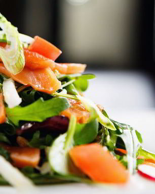 Цезарь с семгой