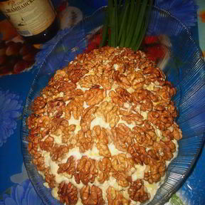 Салаты с ананасом