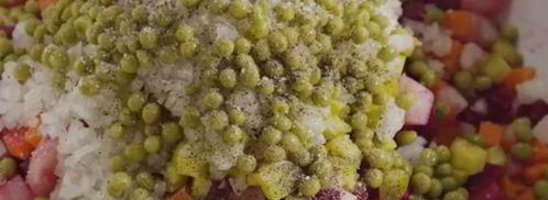 домашний винегрет с фасолью. Шаг 6