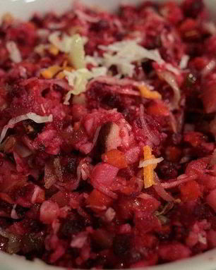 Литовский винегрет с грибами